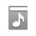 music, Library DarkGray icon