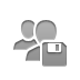Messenger, Diskette Gray icon