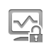 network, Lock, monitor, open Gray icon