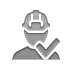 operator, checkmark Gray icon