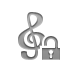 Composer, open, Lock, notation Icon