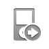 ipod, right Gray icon