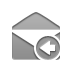 open, Left, envelope Icon