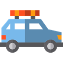 transportation, transport, Car, vehicle, Automobile Black icon