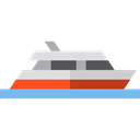 ship, Boat, Ships, Cruise, Yacht, transport Black icon