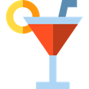 cocktail, food, leisure, Alcohol, drinking, straw, party, Alcoholic Drinks Black icon