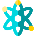 education, Atomic, science, nuclear, Electron, physics DarkTurquoise icon