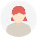 user, people, woman, Avatar, profile WhiteSmoke icon