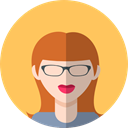 people, profile, user, Avatar, woman SandyBrown icon