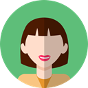 people, user, profile, woman, Avatar MediumSeaGreen icon