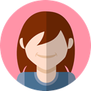 people, profile, Avatar, woman, user LightPink icon