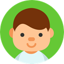 user, Boy, people, Business, profile, Avatar LimeGreen icon