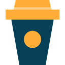 food, Coffee, Paper Cup, Take Away, hot drink, coffee cup, Coffee Shop DarkSlateGray icon
