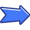 Arrows, skip, next, Orientation, directional, interface, Multimedia Option RoyalBlue icon