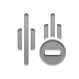 horizontal, delete, distribute, Center Icon
