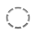 Selection, elliptical Gray icon