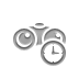 Binoculars, Clock Icon