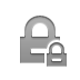 Lock DarkGray icon