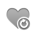 Reload, Heart DarkGray icon
