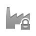 Lock, Factory Gray icon