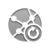 network, Reload DarkGray icon