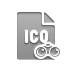 Binoculars, Ico, Format, File Gray icon