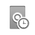 switch, Clock DarkGray icon