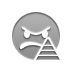 smiley, Angry, pyramid DarkGray icon