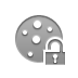 open, Lock, cookie DarkGray icon