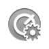 Gear, Audio DarkGray icon