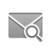 envelope, zoom DarkGray icon