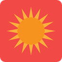 warm, weather, summer, meteorology, Sunny, nature, Summertime, sun Tomato icon