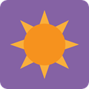 weather, summer, sun, nature, Summertime, warm, meteorology, Sunny SlateGray icon