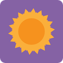 Summertime, nature, warm, summer, sun, weather, meteorology, Sunny SlateGray icon