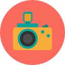 photograph, digital, picture, photo camera, technology Tomato icon