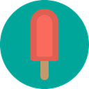 Ice Pop, food, sweet, Dessert, summer DarkCyan icon