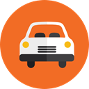 transport, Car, transportation, vehicle, Automobile Chocolate icon