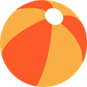 summer, leisure, Ball, Fun, Beach ball Tomato icon