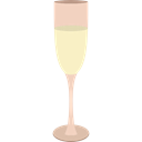 food, glass, Alcoholic, Celebration, Alcohol, champagne Black icon