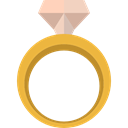 ring, Jewelry, fashion, Engagement Ring, jewel, diamond, gem Black icon