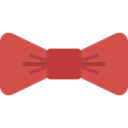 Clothes, clothing, bow tie, fashion, Elegant IndianRed icon