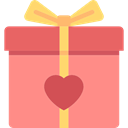 gift, surprise, Christmas Presents, present, birthday LightCoral icon