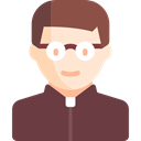 people, Occupation, Priest, pastor, job, christian, religious, profession, Man, Avatar DarkOliveGreen icon