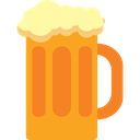 mug, beer, Beer Mug, food, drink, Pint Of Beer, Pint Goldenrod icon