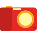 photograph, technology, digital, picture, photo camera Crimson icon