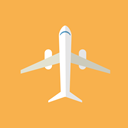 Aeroplane, Airport, Plane, airplane, transport, flight SandyBrown icon