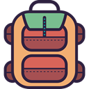 luggage, travel, Backpack, Bags, baggage DarkSlateGray icon
