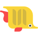 Animal, Aquatic, Animals, Aquarium, fish, Sea Life Gold icon