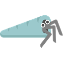 Aquatic, Animals, Aquarium, Animal, Sea Life, Hermit Crab Black icon