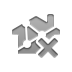 cross, Intranet Gray icon